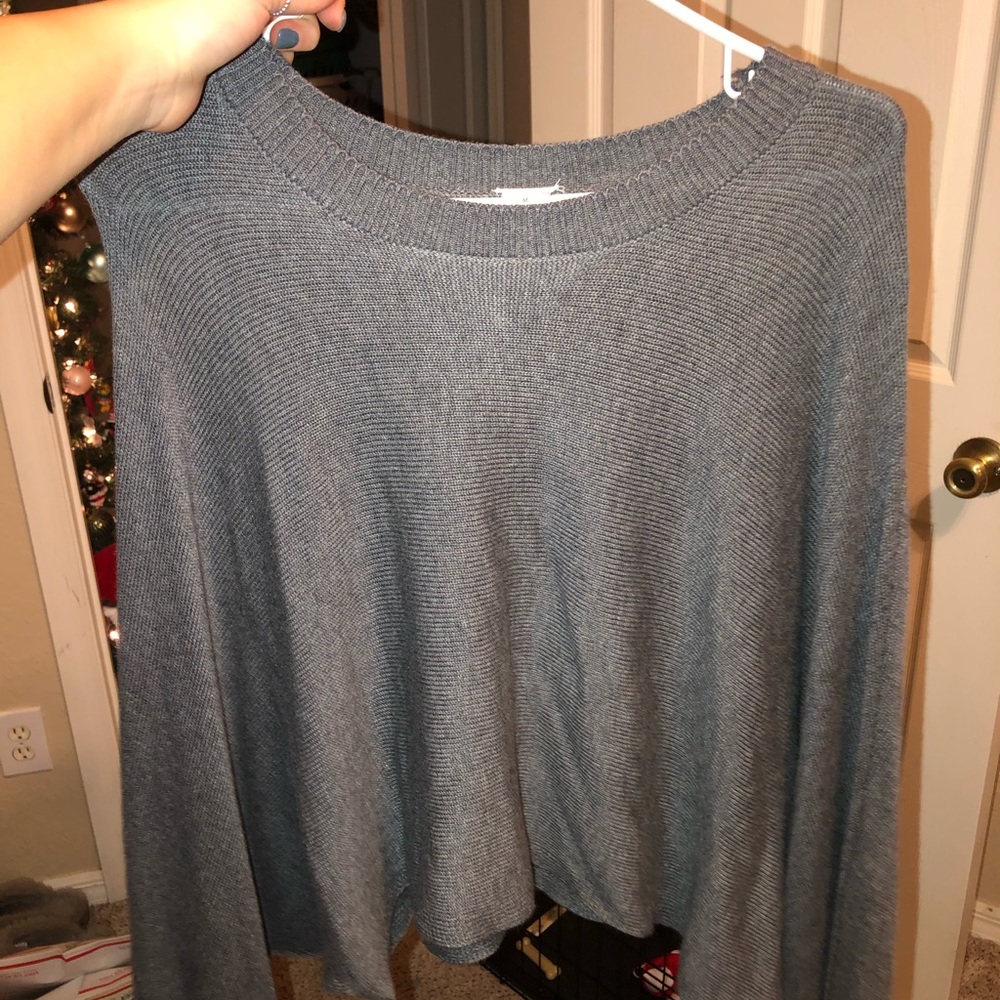 Gray long sleeve